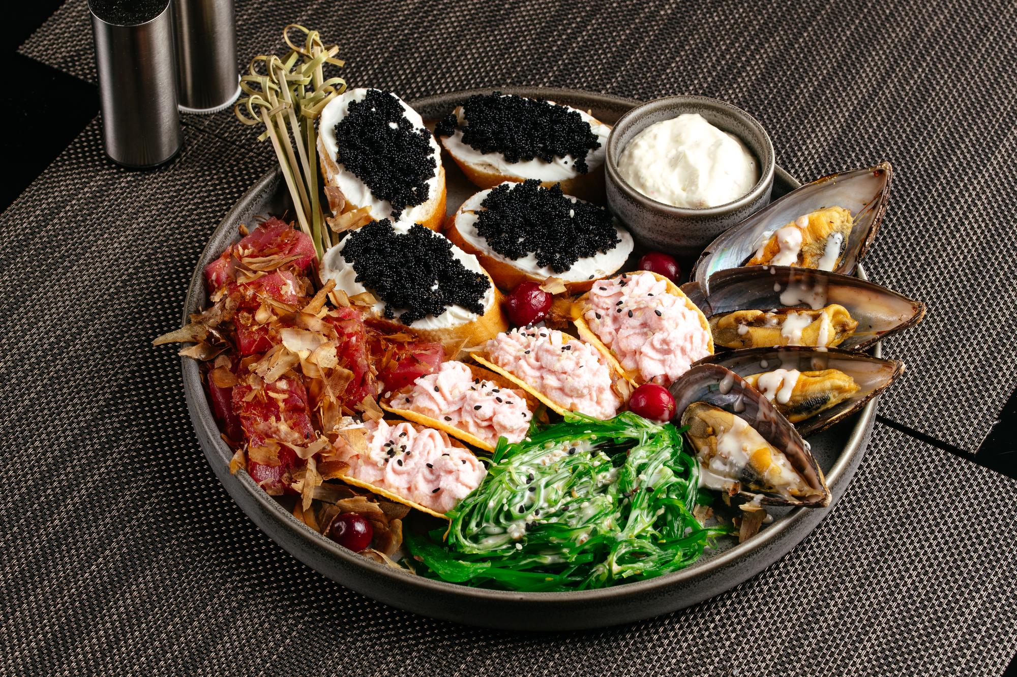 Fruits de mer et ttoro : l'océan en assiette