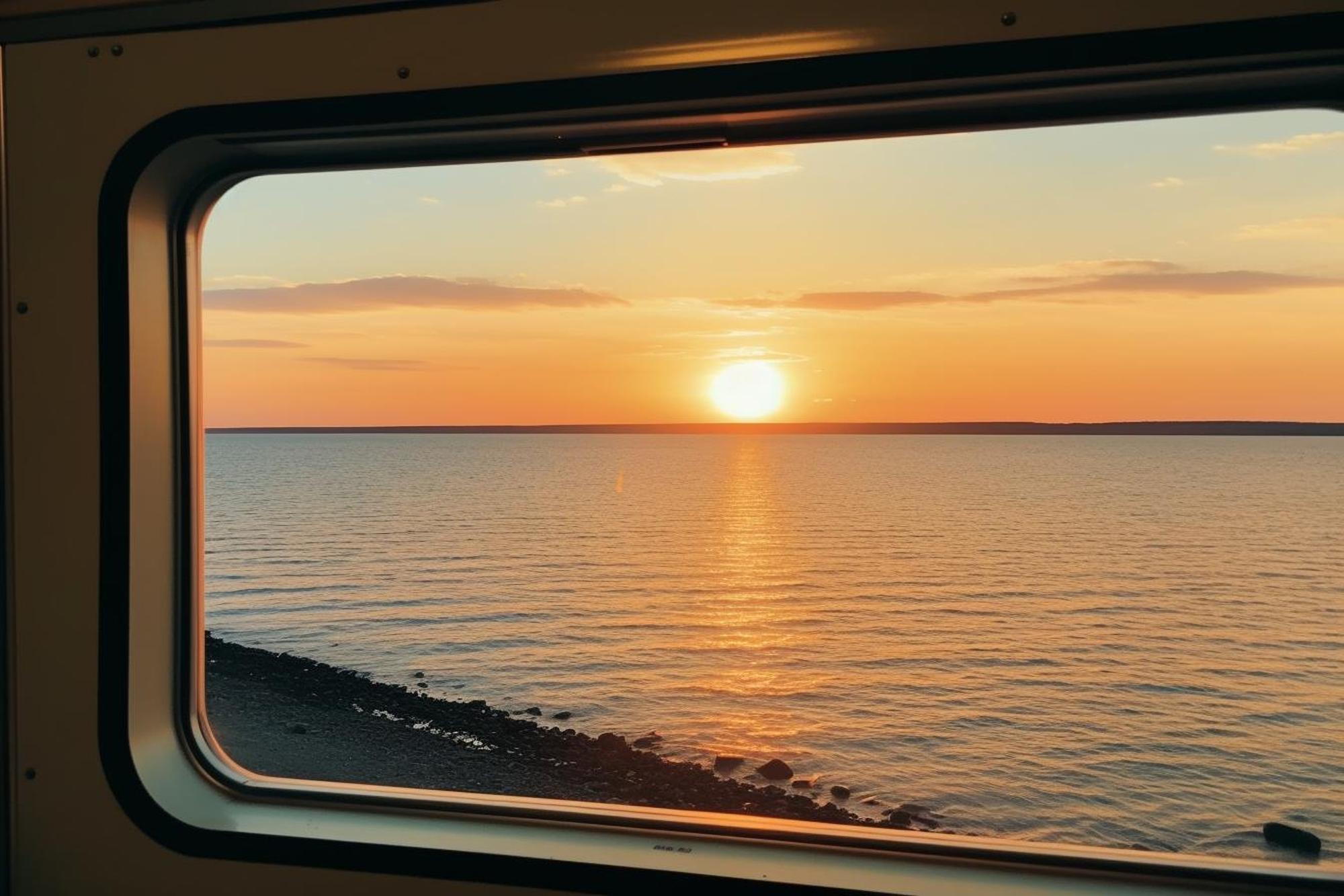 Choisir ta place dans le train : côté mer, côté confort