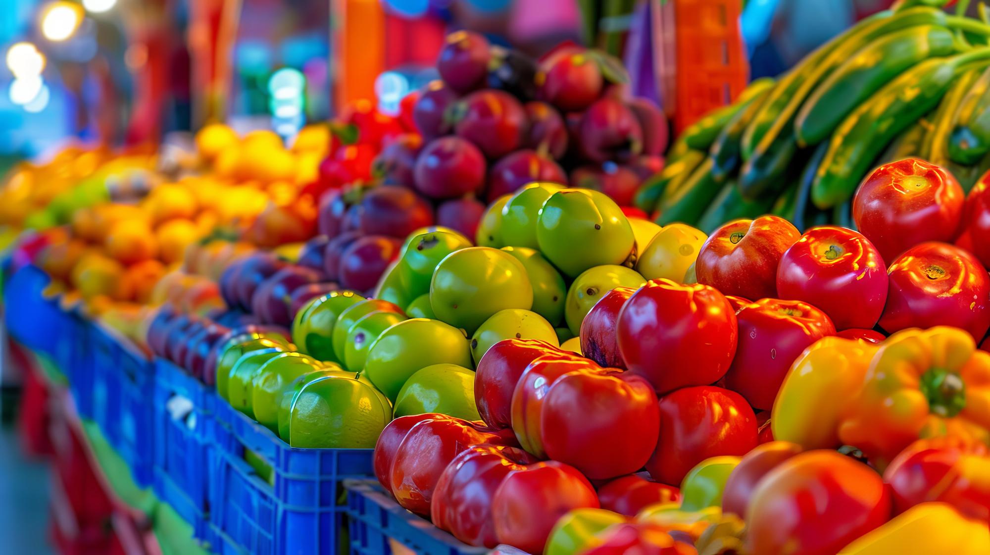 Mange le marché avant de manger le restaurant