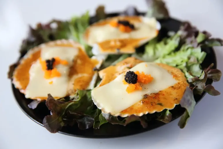 coquilles Saint-Jacques gratinées